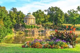 Park of Esterhazy Palace, Leopoldina Temple, Eisenstadt, Austria