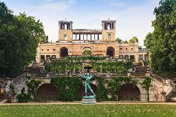 The Orangery Palace in Park Sanssouci, Potsdam, Germany