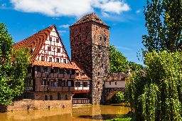 The Weinstadel building (Wine Store) in Nuremberg, Germany