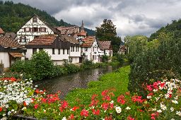 The village of Schiltach in the Black Forest, Germany