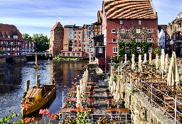 Historic city of Lueneburg, near Hamburg, Germany