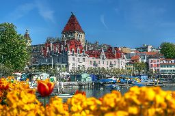 Chateau d'Ouchy, Lausanne, Switzerland