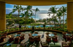 Sunset on the Big Island as seen from their of the Fairmont Orchid Hotel, Hawaii