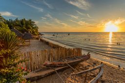 The beach of Ifaty, Mangily, near Toliara, South West Madagascar.