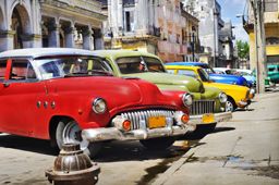 Colorful Havana cars, Cuba