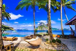 Relaxing tropical holidays in El Nido, Palawan, Philippines