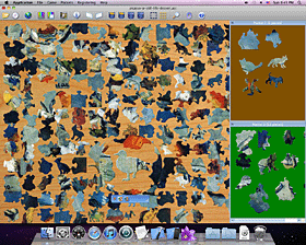 Figure jigsaw shapes