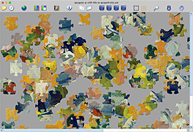 Simple Modern jigsaw shapes
