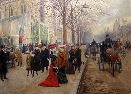 Jean Beraud American Cathedral in Paris