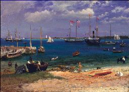 Albert Bierstadt Nassau Harbor circa 1877