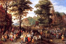 Pieter Bruegel A village feast