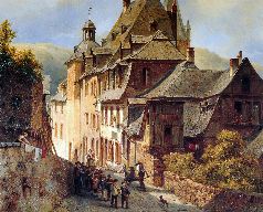 Jacques Francois Carabain Procession of children