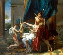 Jacques Louis David Sappho and Phaon