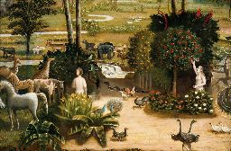 Erastus Salisbury Field The Garden of Eden 1860