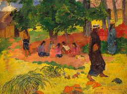 Paul Gauguin Taperaa Mahana (Early evening) 1892