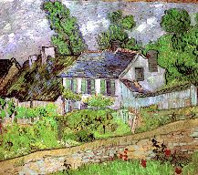 Vincent van Gogh Houses in Auvers