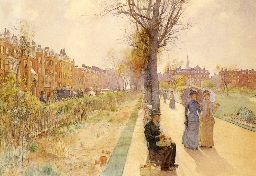 Childe Hassam Boston Common ca 1886-91