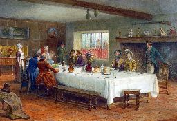 George Goodwin Kilburne Coaching Inn Interior