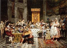 Adolphe Alexandre Lesrel Baptism of the Conde