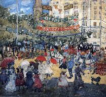 Maurice Prendergast Madison Square 1901