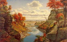 Levi Wells Prentice The Gorge at Letchworth Park