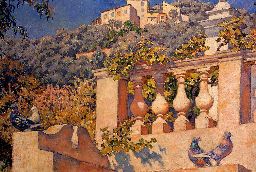 Theo van Rysselberghe The balustrade