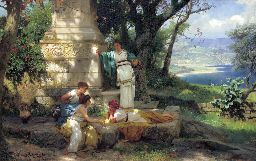 Genrich Semiradsky The game of bones