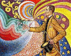 Paul Signac Portrait of Felix Feneon 1890