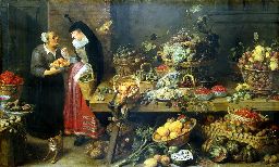 Frans Snyders Fruit Stall ca 1618