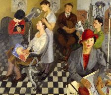 Isaac Soyer Art Beauty Shoppe 1934