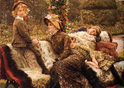 James Tissot The Garden Bench