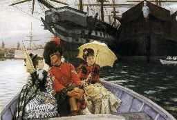 James Tissot Portsmouth dockyard