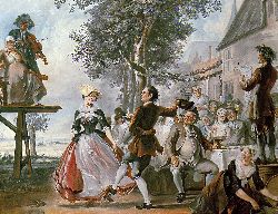 Cornelis Troost The wedding of Kloris and Roosje