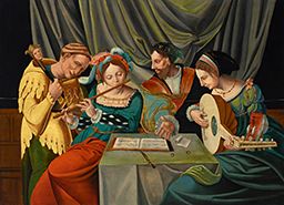 A Musical Company, Antwerp School