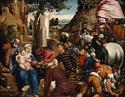 The Adoration of the Kings, by Jacopo Bassano The Elder