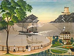 U.S. Mail Boat by Leila T. Bauman
