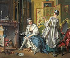 La Toilette by Francois Boucher