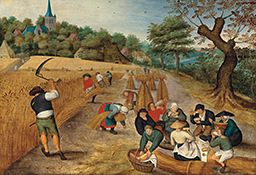 Summer - The Harvesters by Pieter Brueghel the Younger
