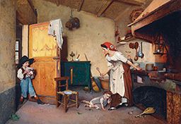 La Maschera by Gaetano Chierici