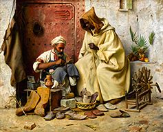 The Cobbler, Tangiers by Jean Discart