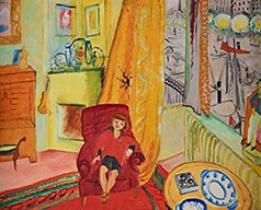 Ivan in the armchair by Sigrid Hjerten