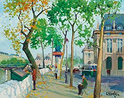 Le Quai Conti by Constantin Kluge
