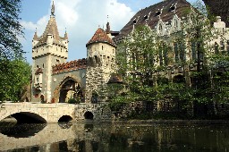 Museum and Castle in Budapest, Hungary