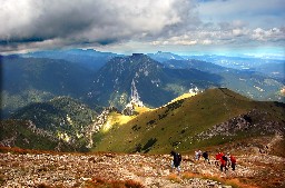 Tatra Mountains stormy landscape