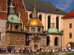 Wawel Castle in Krakow, Poland