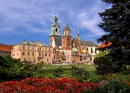 Wawel castle in Krakow, Poland