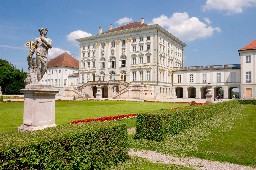 Park in Nymphenburg castle, Munich, Germany