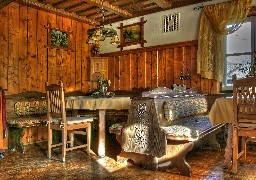 Interior of an austrian inn