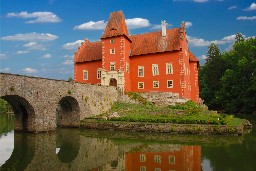 Cervena Lhota (the red water chateau), Czech Republic
