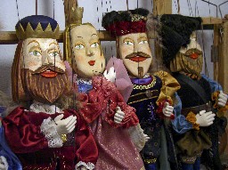 Prague puppets